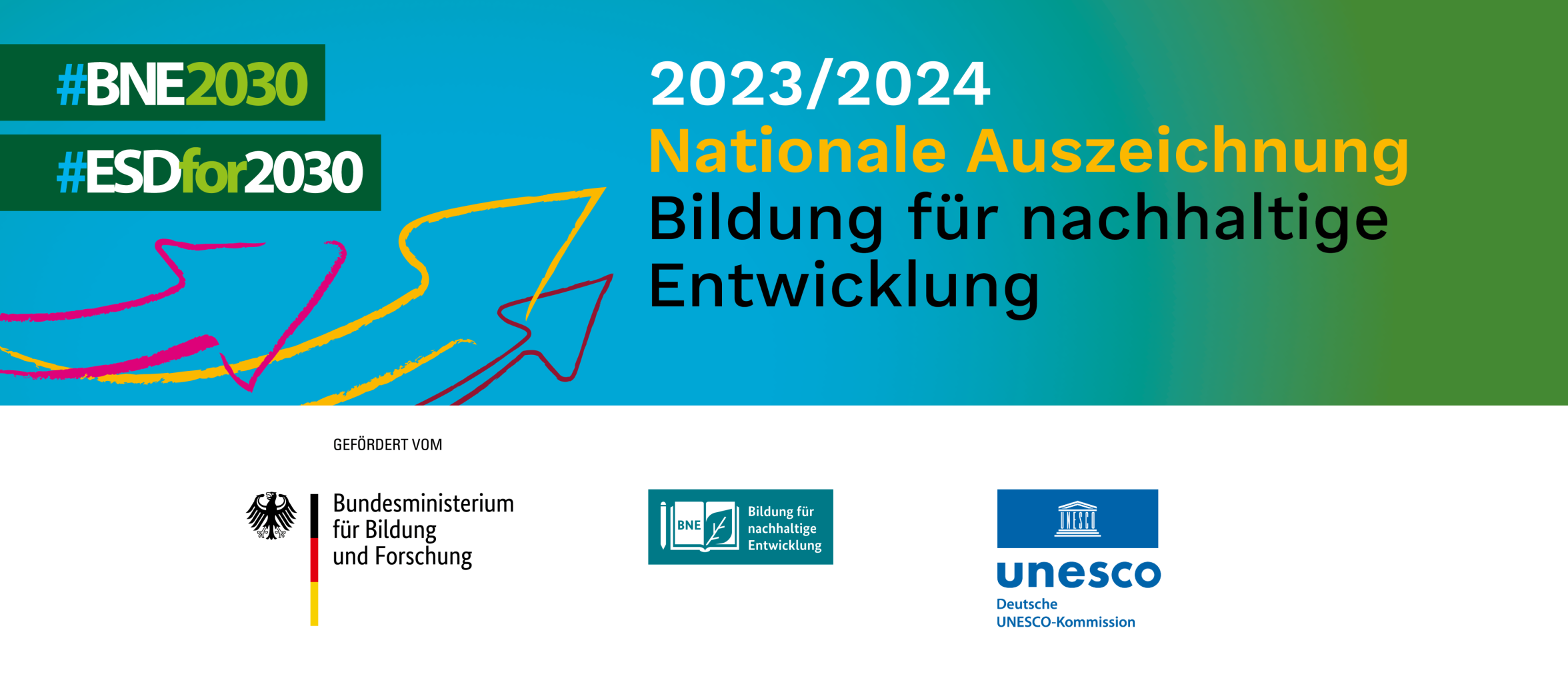 Logo vom UNESCO-Programm BNE 